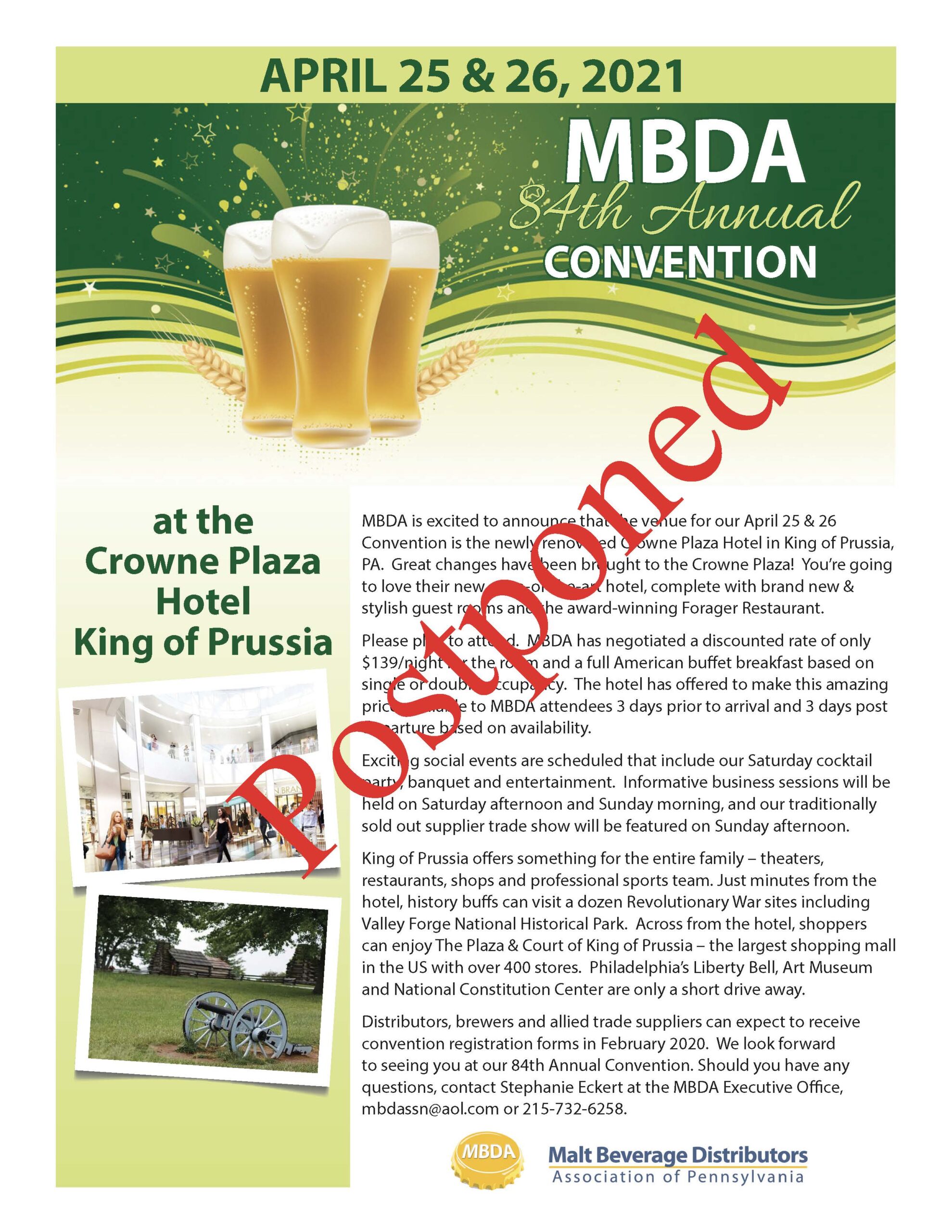 The Malt Beverage Distributors Association of Pennsylvania